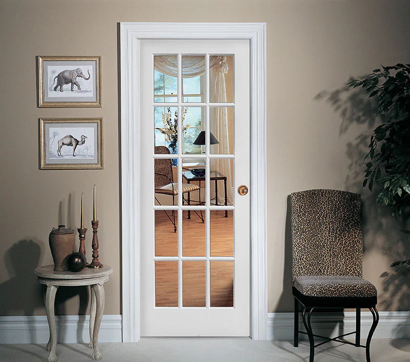 15 Lite French Interior Door (Primed) - Image 4