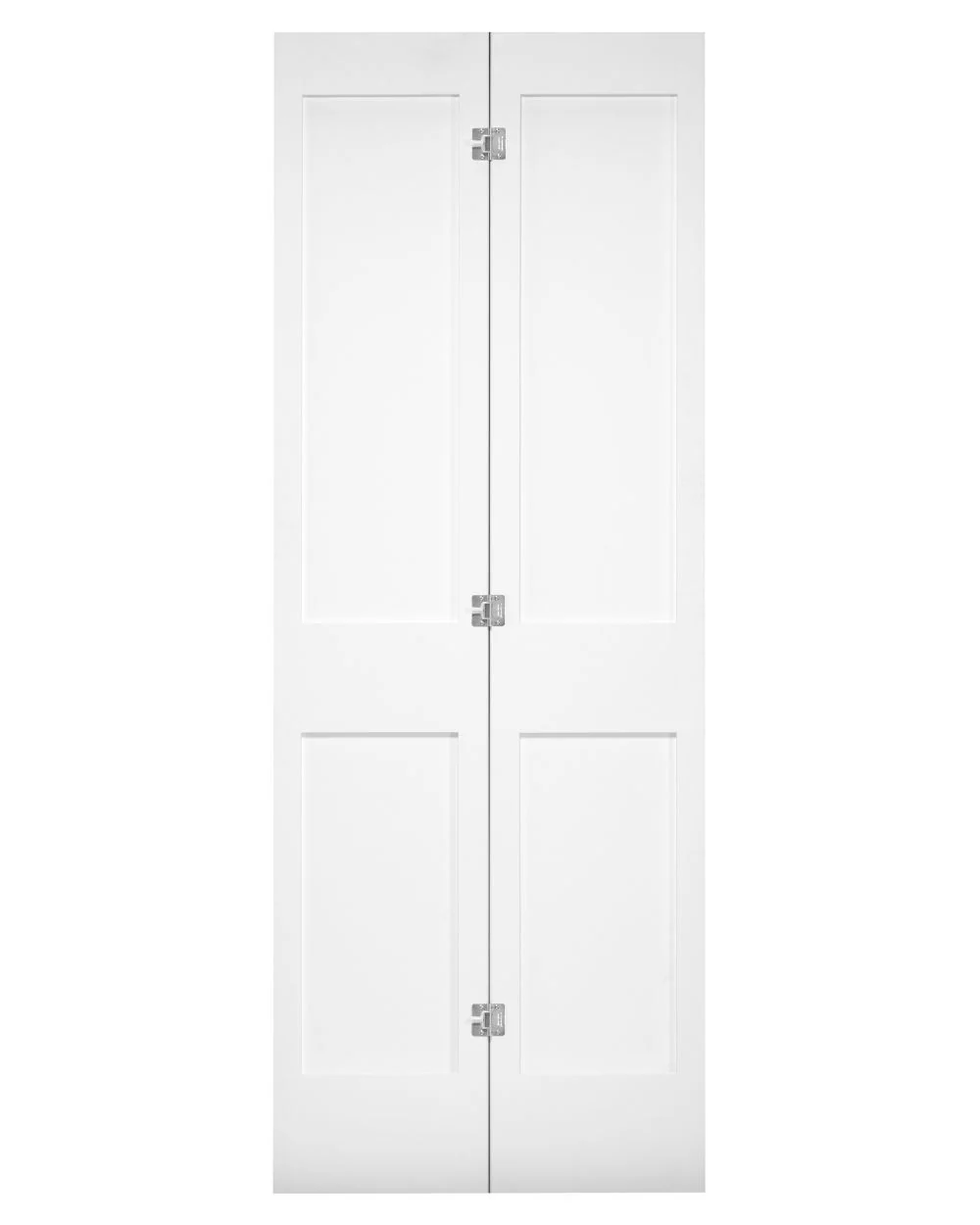 2-Panel Shaker Style Pine Bifold Door (Primed) - Image 5