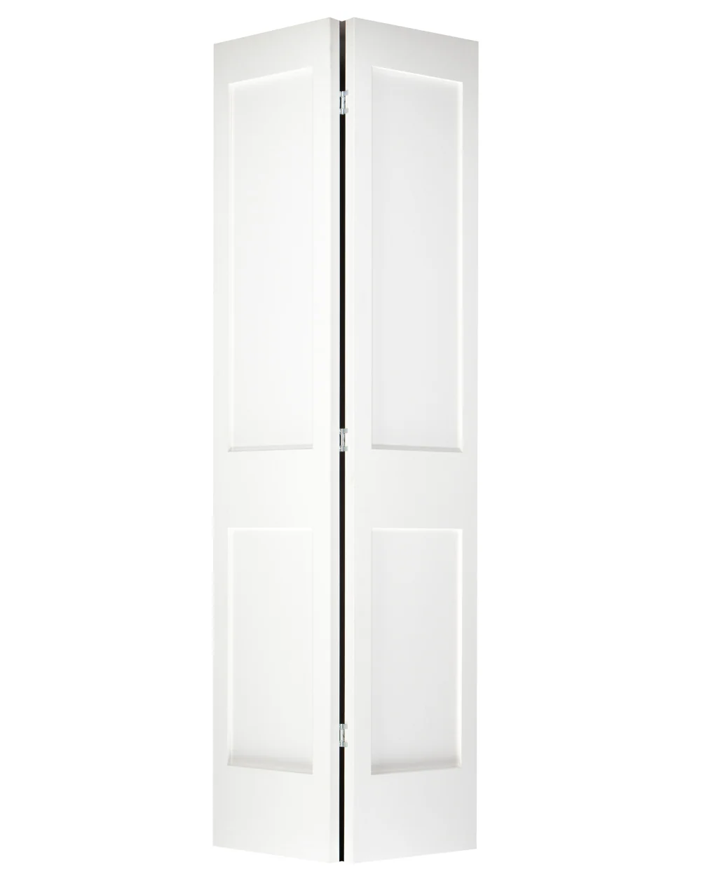 2-Panel Shaker Style Pine Bifold Door (Primed) - Image 8