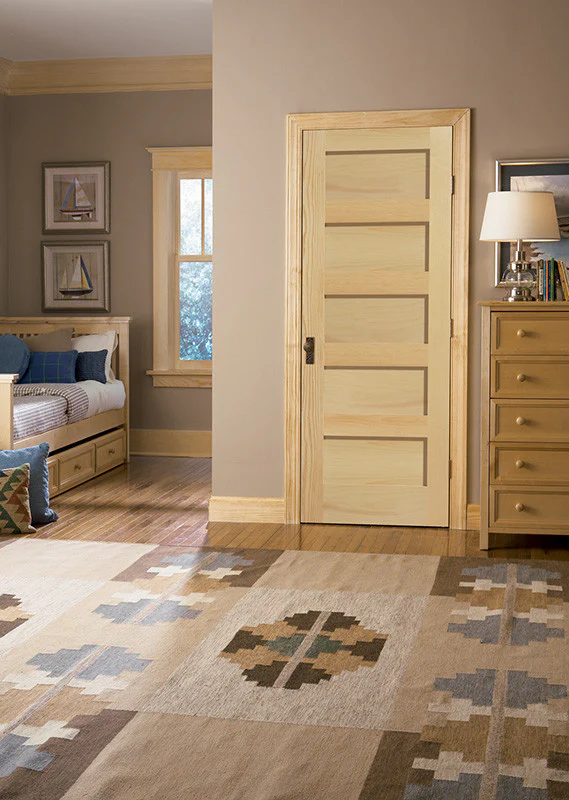 5 Panel Shaker Style Interior Door - Image 4