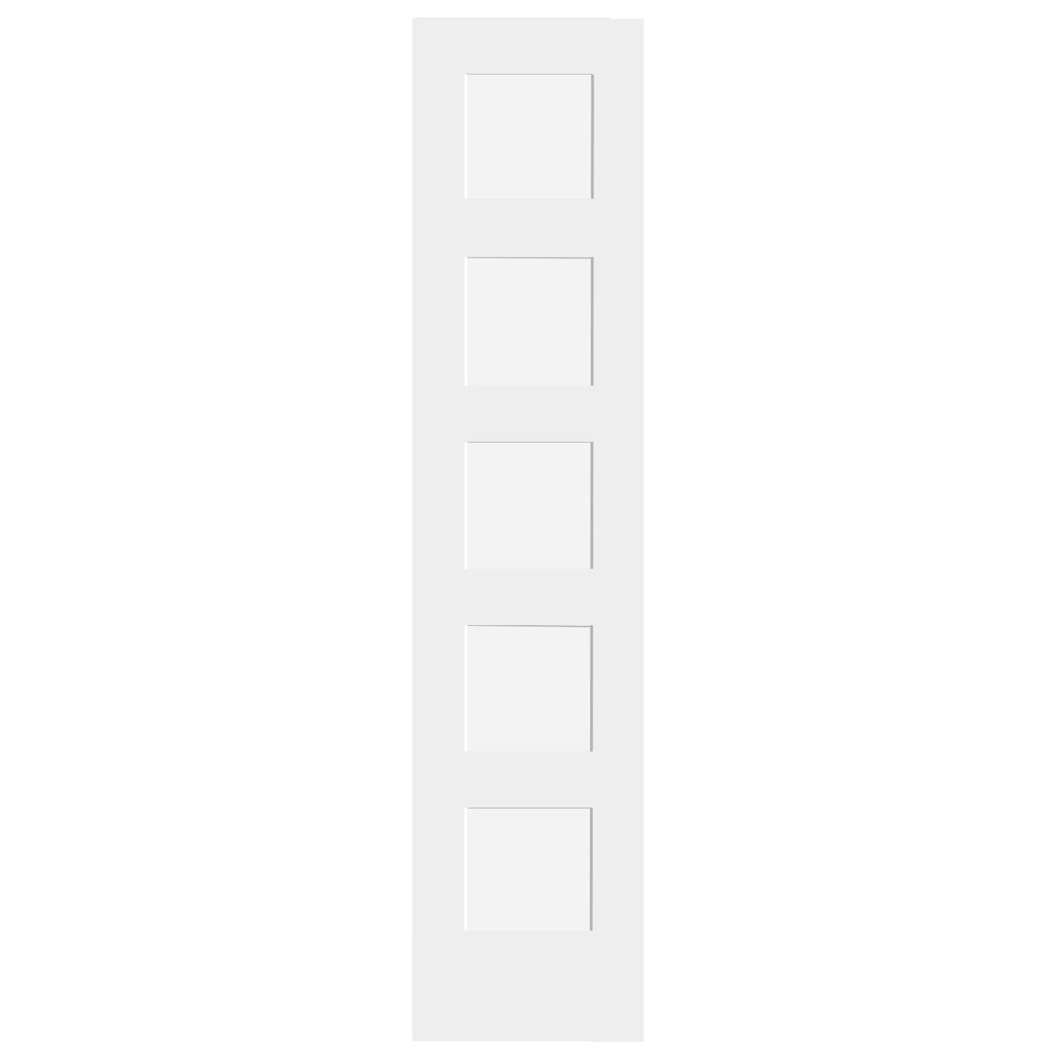 5-Panel Shaker Style Interior Door (Primed) - Image 6