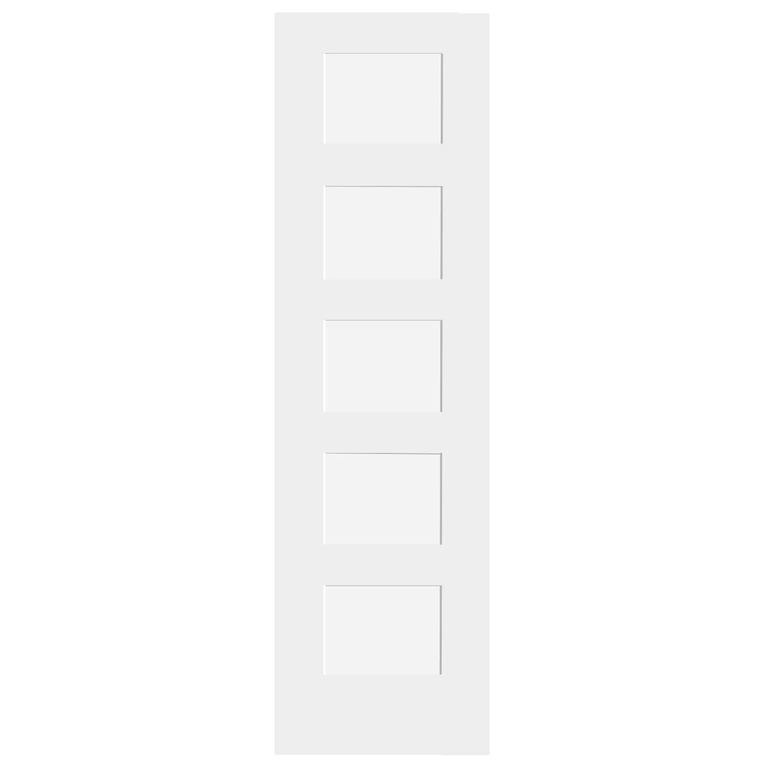 5-Panel Shaker Style Interior Door (Primed) - Image 8