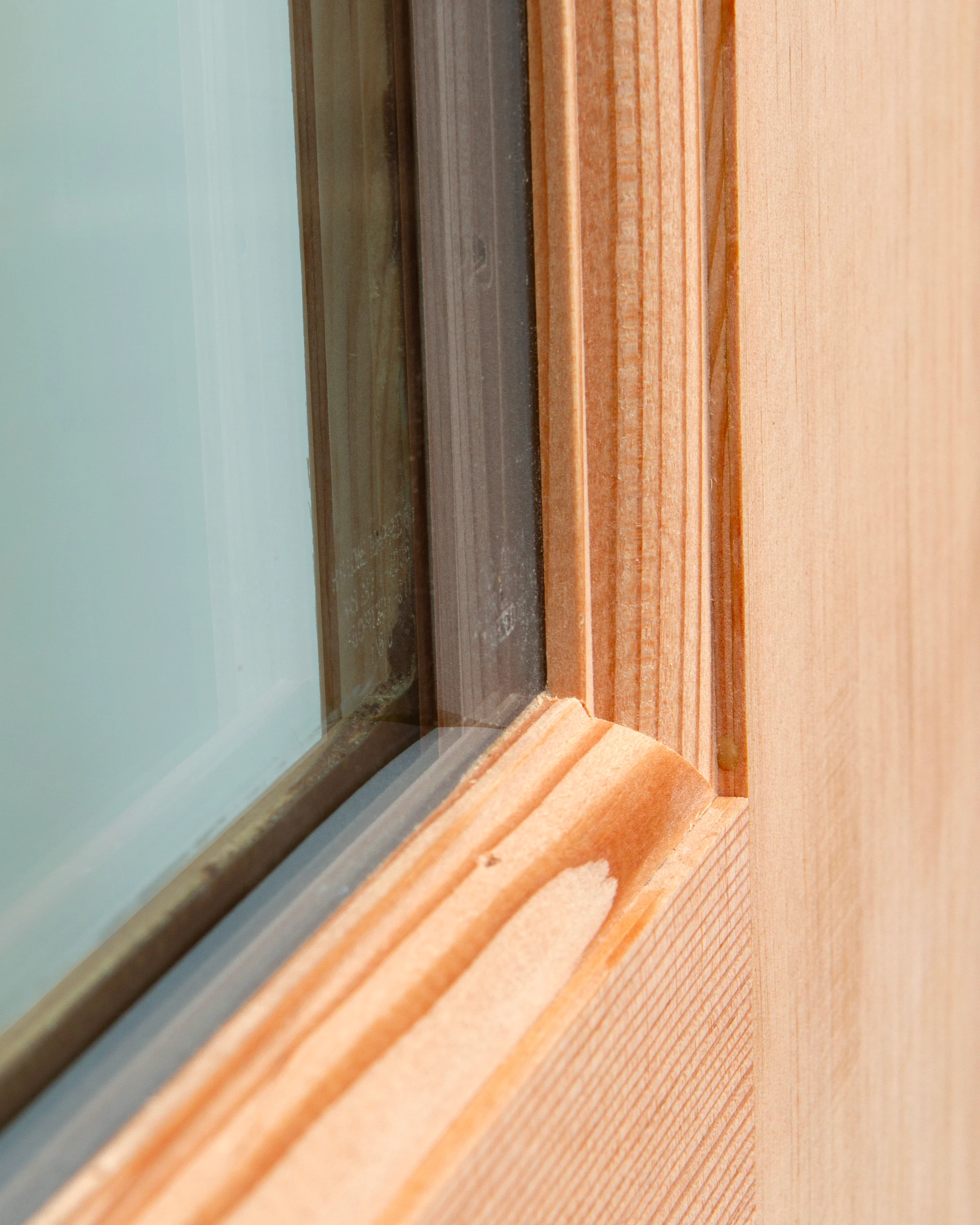 6 Lite Narrow French Interior Clear Pine Door - Image 3