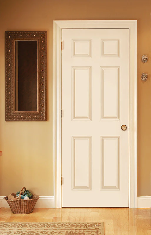 6 Panel Raised Double Hip Solid Pine Interior Door - Image 7