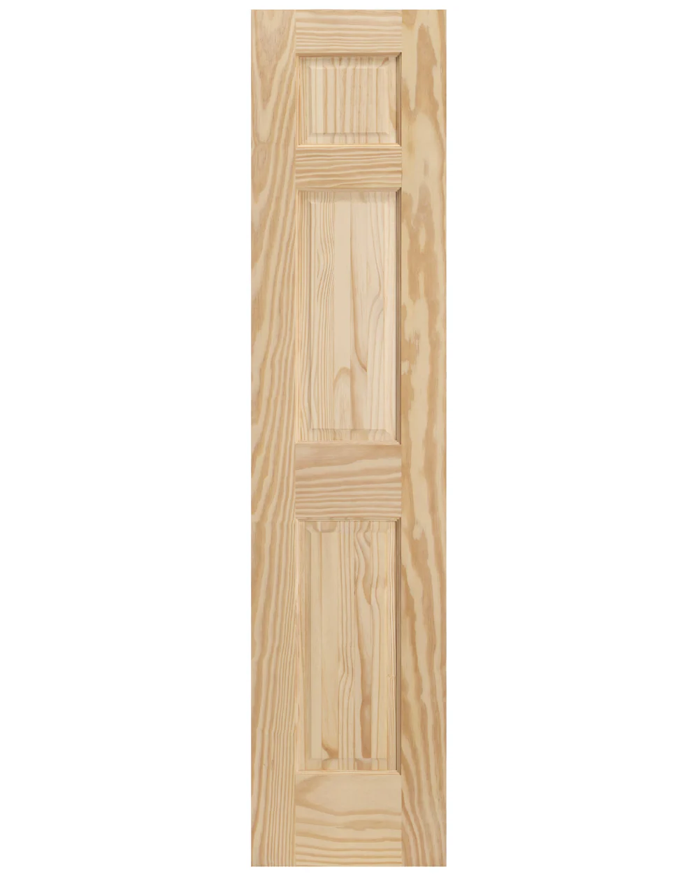6 Panel Raised Single Hip Clear Pine Wood Interior Door - Image 6