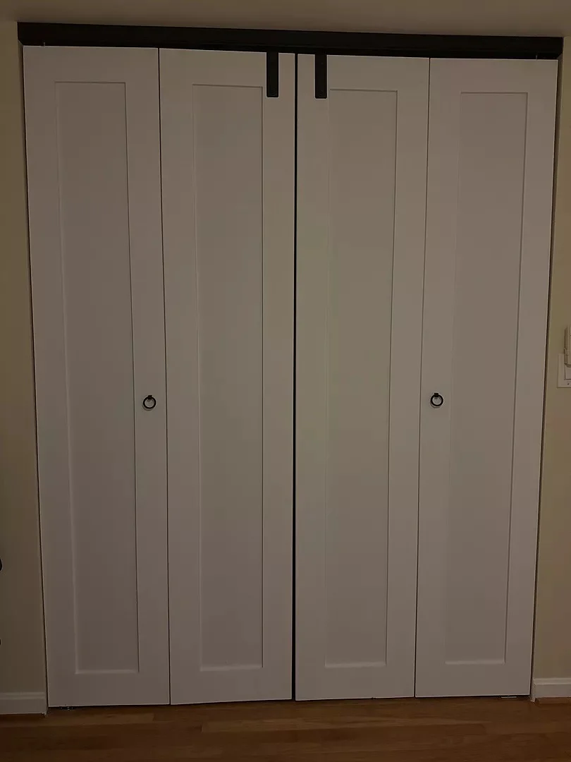 Single Panel Shaker Style Interior Wood Door (Primed) - Image 3