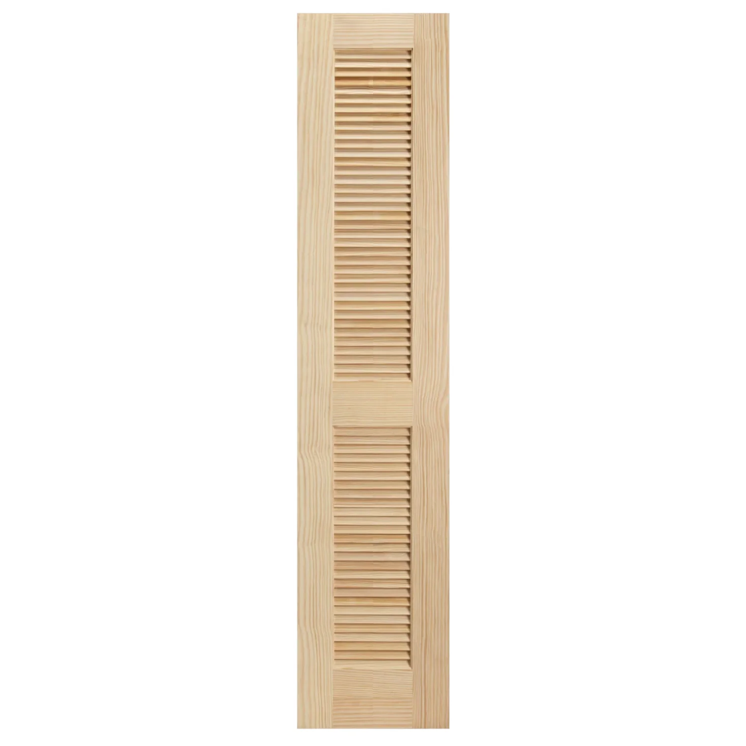 Stain Grade 2 Louver Panel Interior Door - Image 6