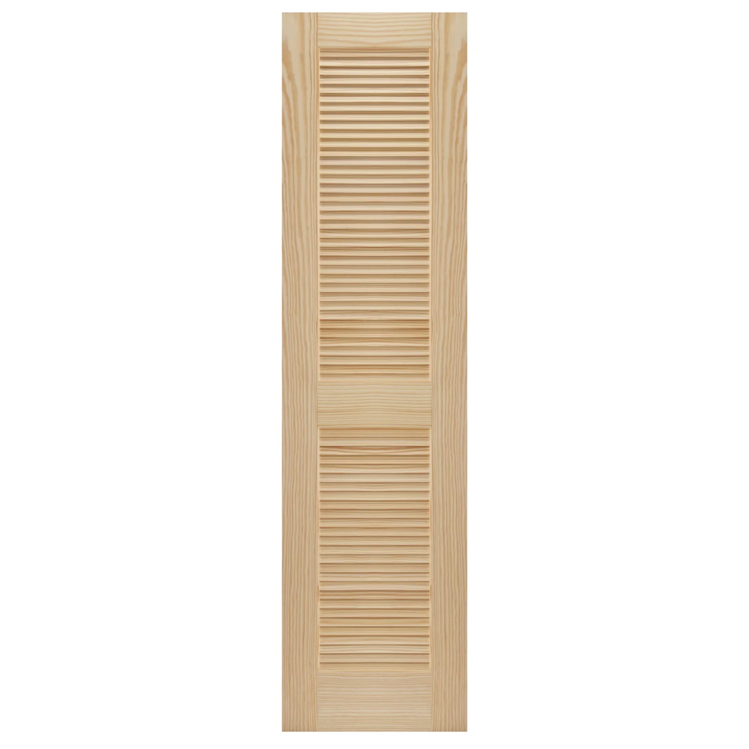 Stain Grade 2 Louver Panel Interior Door - Image 8